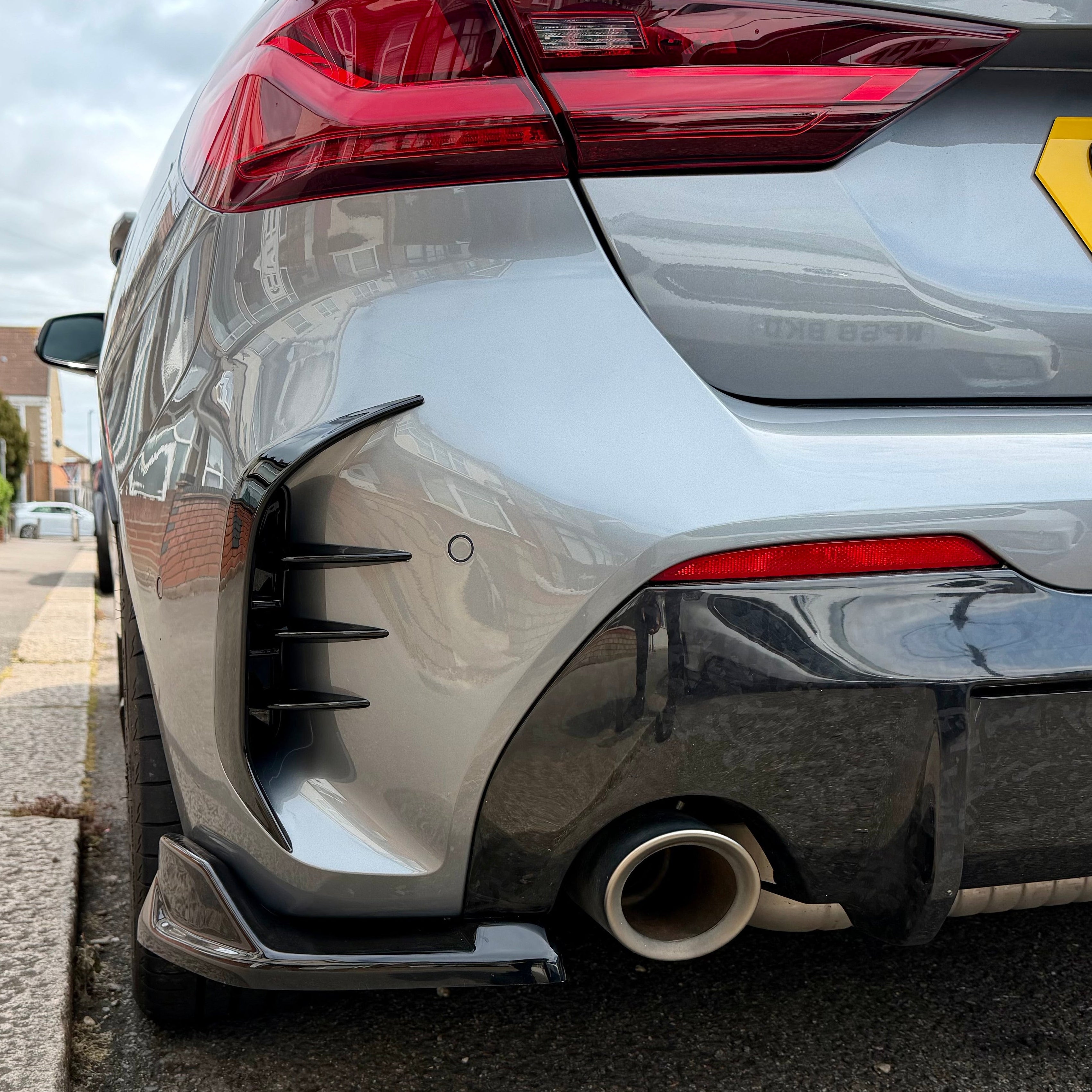 BMW 1 Series F40 Rear Bumper Side Vent Canards
