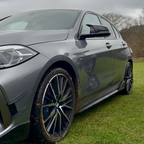 BMW 1 Series F40 M Style Gloss Black Mirror Cover Caps