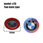 1/2pcs BMW Replacement Front & Rear Bonnet & Boot Emblems