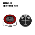 1/2pcs BMW Replacement Front & Rear Bonnet & Boot Emblems