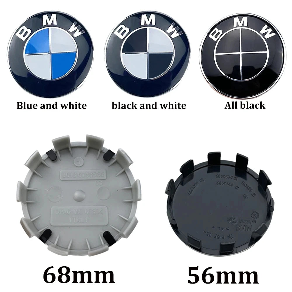 BMW Wheel Centre Caps (Set of 4)