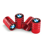 BMW Aluminium Alloy Tyre Valve Stem Caps (Set of 4)