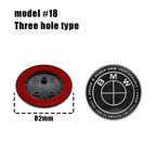1/2pcs BMW Replacement Front & Rear Bonnet & Boot Emblems