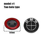1/2pcs BMW Replacement Front & Rear Bonnet & Boot Emblems