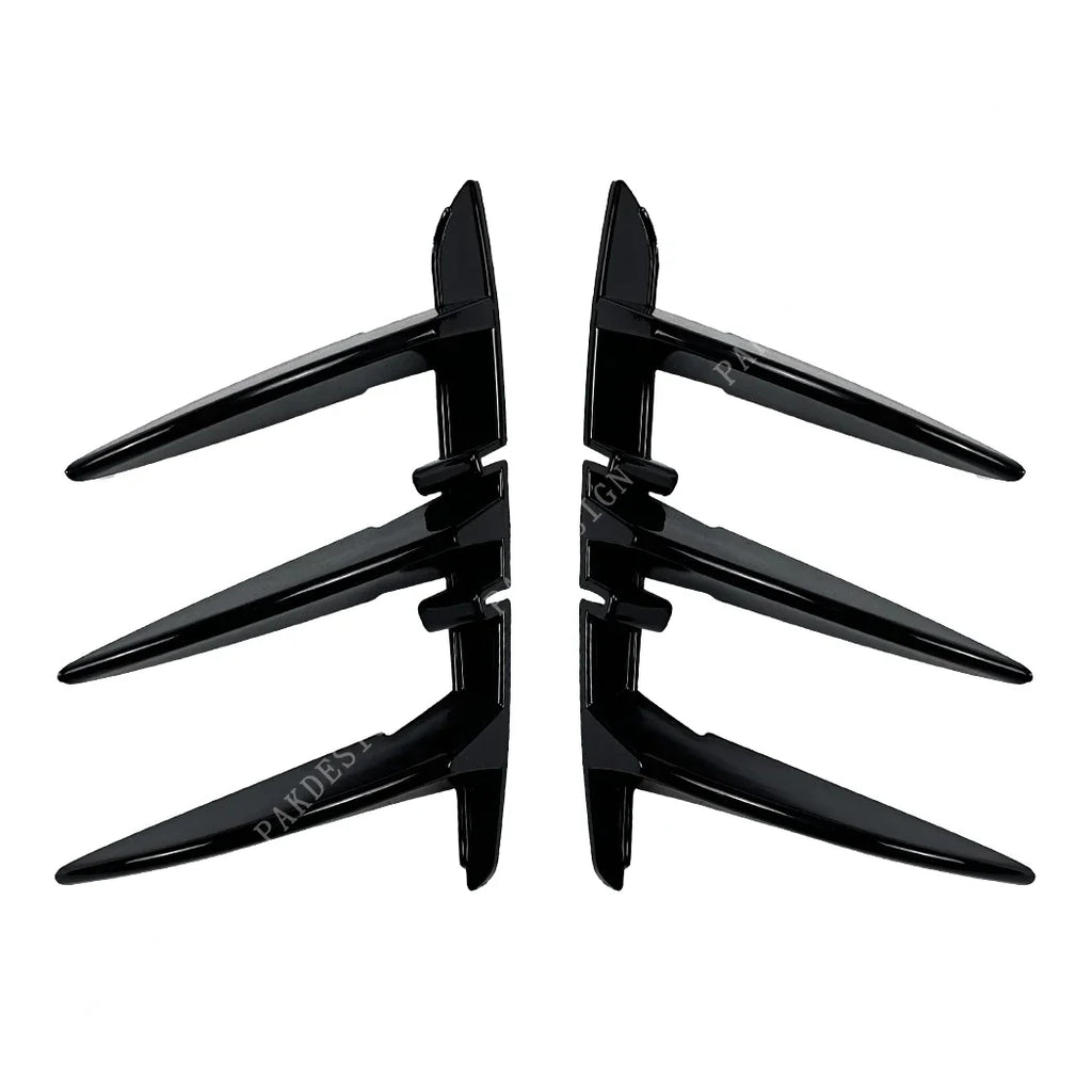 BMW 1 Series F40 Rear Bumper Side Vent Canard Fins